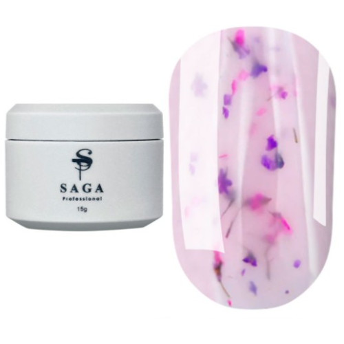 Гель для нарощування Liquid Floral gel Saga 15 мл №3 Гель для нарощування Liquid Floral gel Saga 15 мл №3